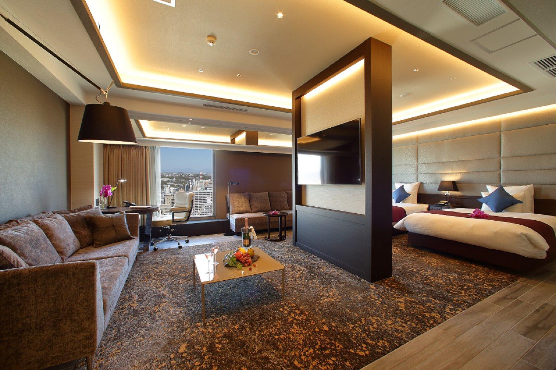 Отель Ana Crowne Plaza Kumamoto New Sky By Ihg Экстерьер фото