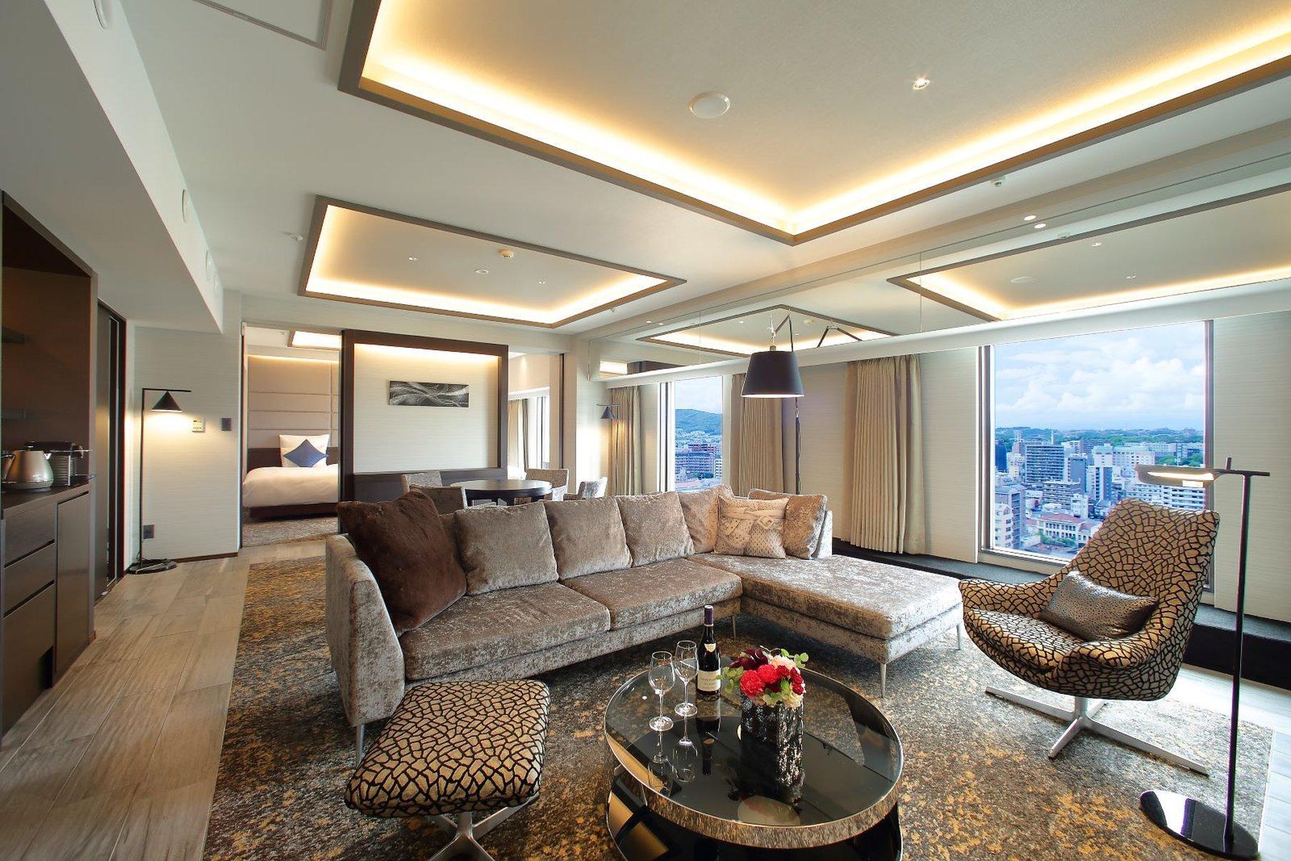 Отель Ana Crowne Plaza Kumamoto New Sky By Ihg Экстерьер фото