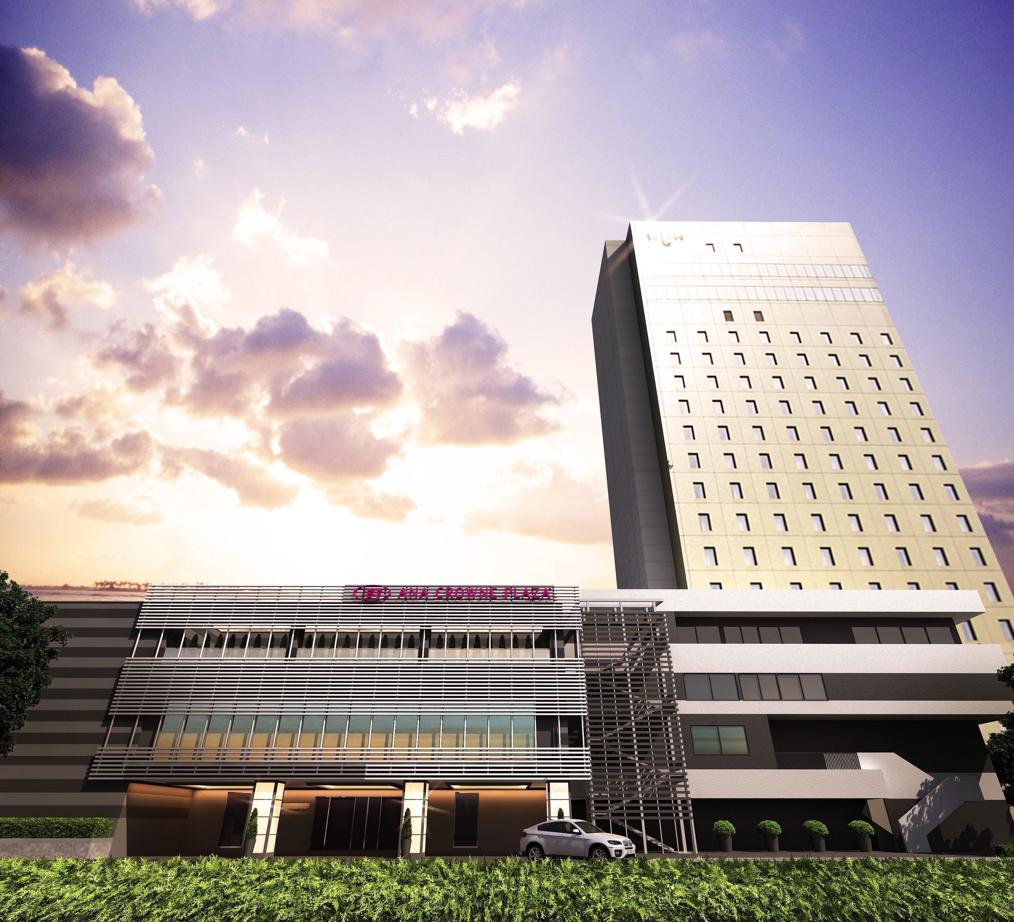 Отель Ana Crowne Plaza Kumamoto New Sky By Ihg Экстерьер фото