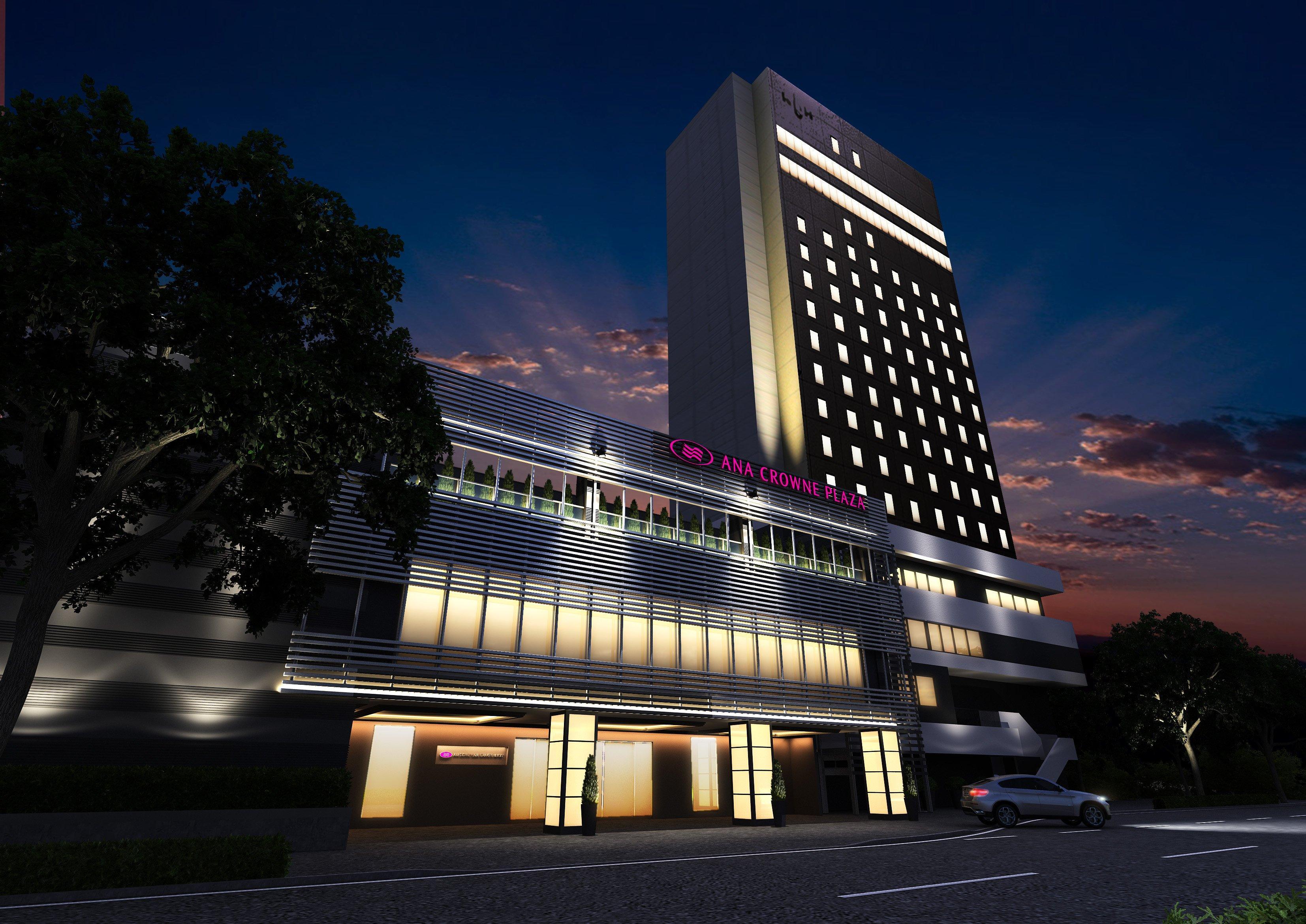 Отель Ana Crowne Plaza Kumamoto New Sky By Ihg Экстерьер фото