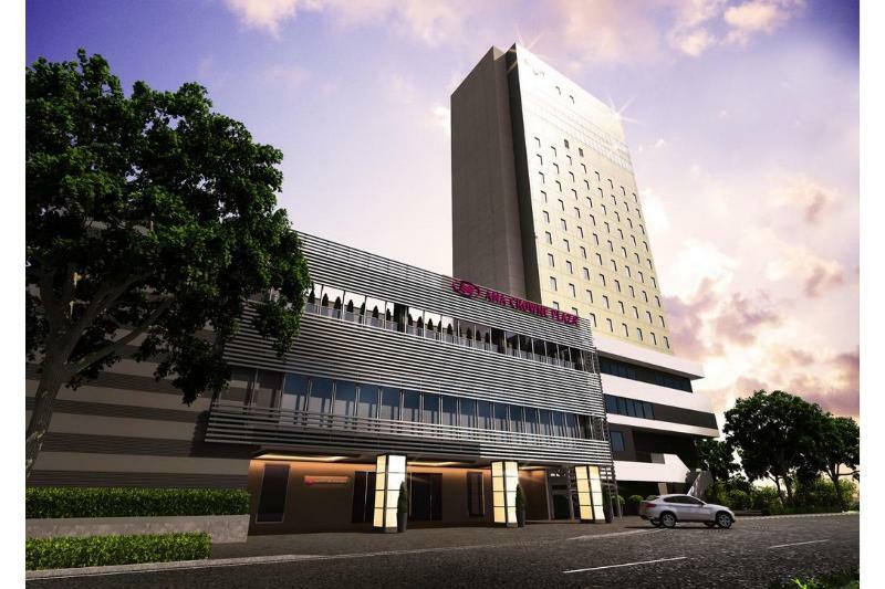 Отель Ana Crowne Plaza Kumamoto New Sky By Ihg Экстерьер фото